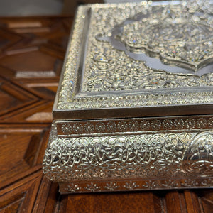 silver Quran box set