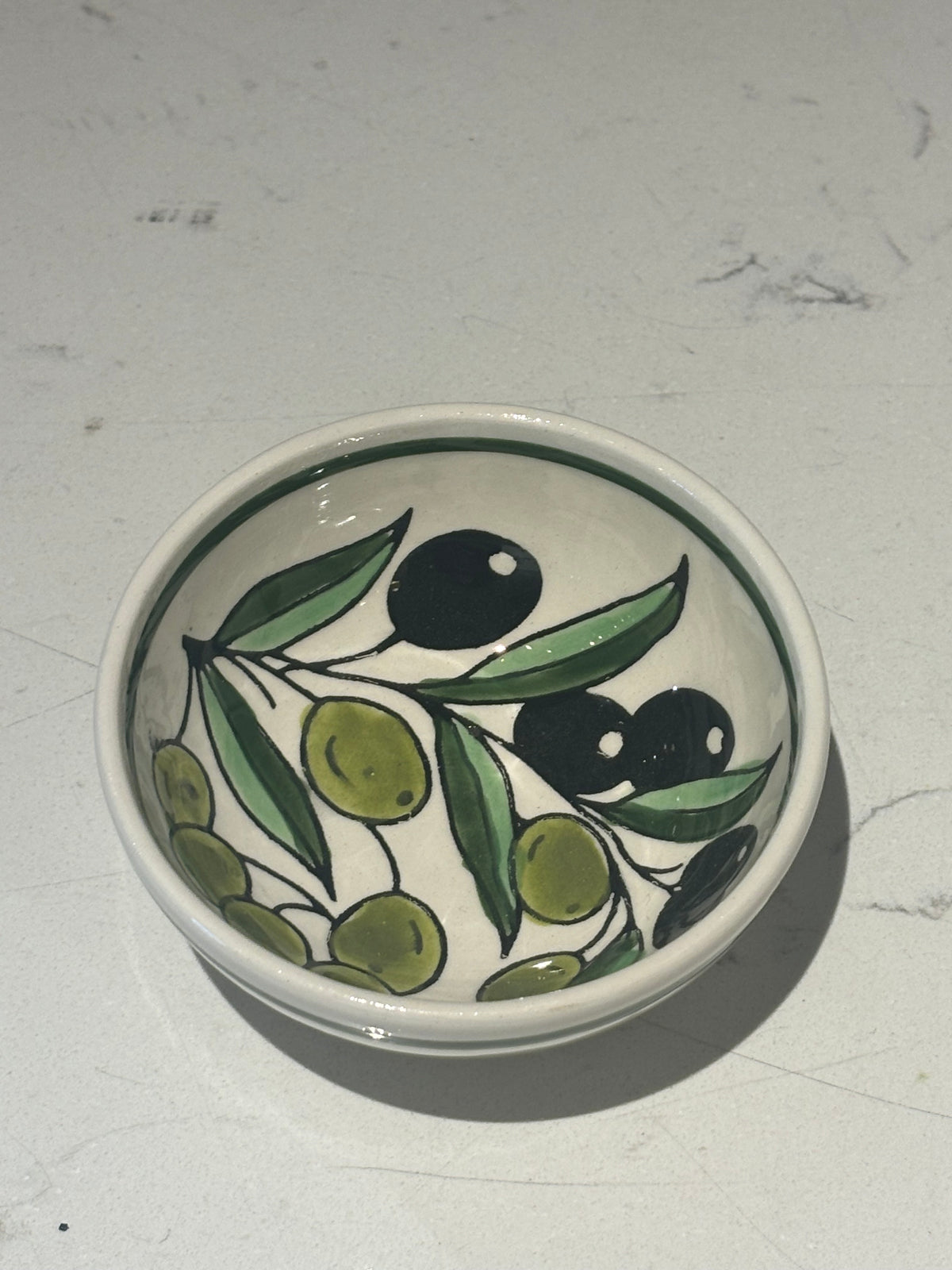 Ceramic Small Bowl - olives