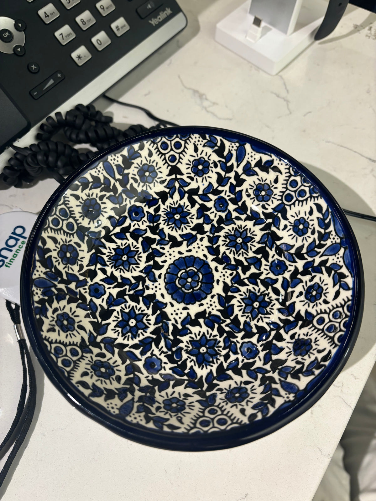 Ceramic Circular Appetizer Plate