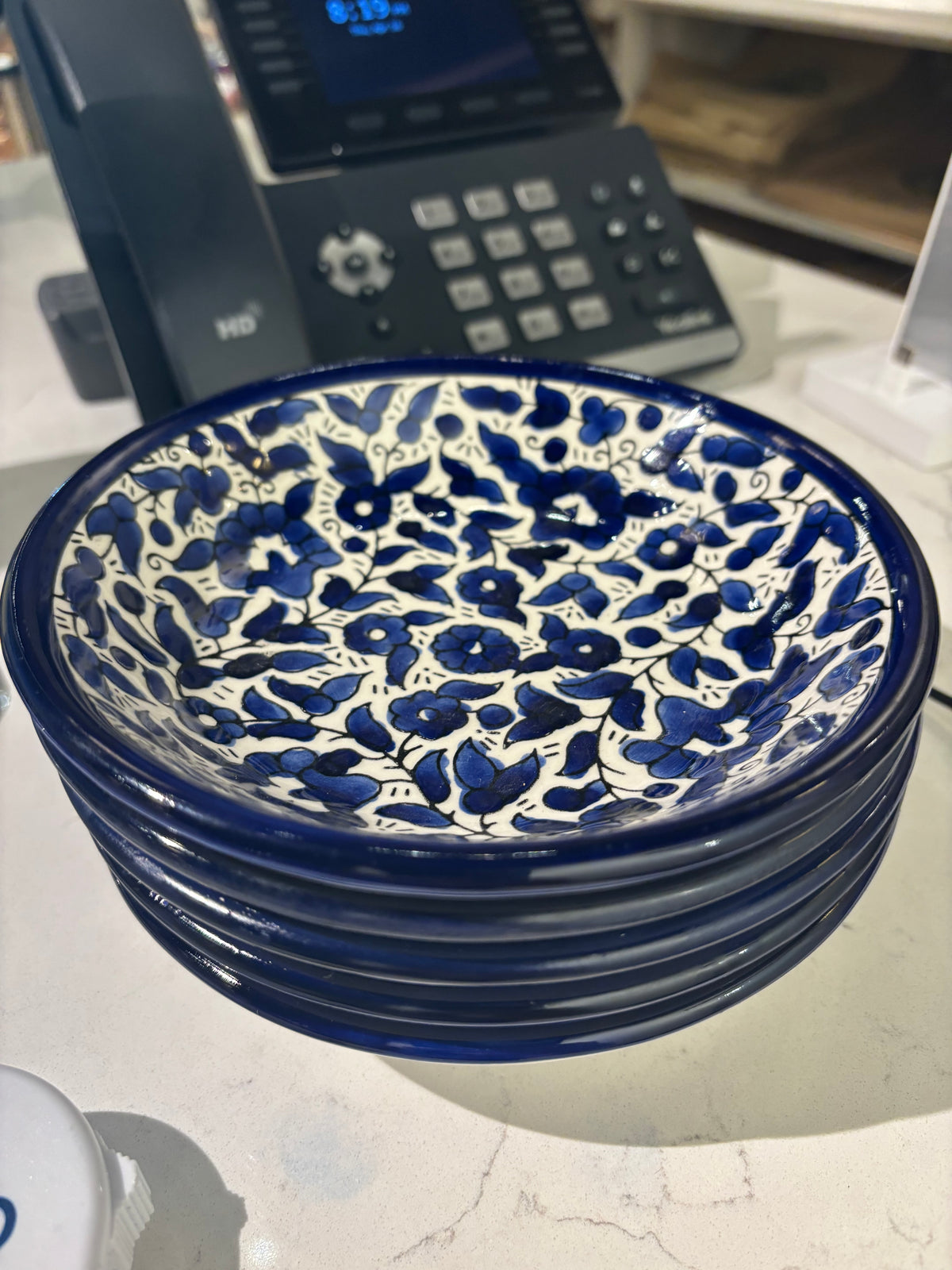 Ceramic Circular Appetizer Plate