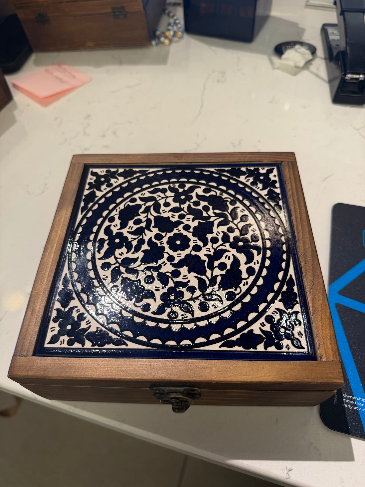 Handcrafted Wooden Decorative Jewelry Box