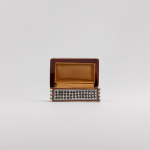 Artisanal Sadaf Treasure Box 3 in (L) x 5 in (W) x 2 in (H)