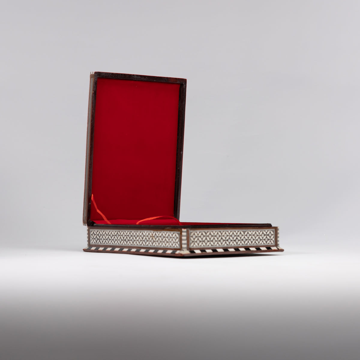 Elegant Large Sadaf Inlaid Quran Box 14 in (L) x 11 in (W) x 3 in (H)