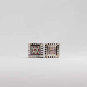 Miniature Square Sadaf Inlay Box 3 in (L) x 3 in (W) x 1.5 in (H)