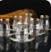 Gold Rim Tea Cups - Set of 6