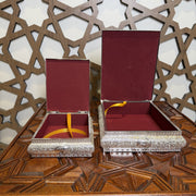 silver Quran box set