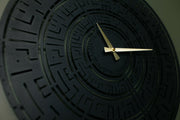 Time of Peace: Assalamu Alaikum Kufic Wall Clock - WAMS007