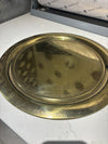 Handcrafted Moroccan Brass Serving Tray