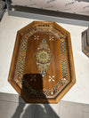 Handcrafted Octagonal Wooden Mosaic Serving Tray