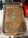 Handcrafted Wooden Mosaic Serving Tray