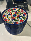 Hand-Painted Ceramic Appetizer Plate