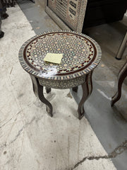 Intricate Elegance: Sadaf Mosaic Side Tables