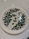ceramic olive plate