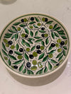 hand -painted ceramic bowl
