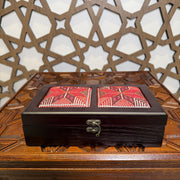 Tatreez Jewelry Box 10 1/.4 in (L) x 6 in (W)