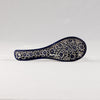 Ceramic Spoon Rest – Intricate Blue Floral Pattern