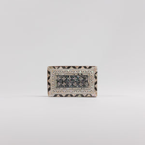 Artisanal Sadaf Treasure Box 3 in (L) x 5 in (W) x 2 in (H)