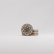 Mosaic Elegance: Sadaf Inlaid Coaster Set with Decorative Box Style 2 / 5 in (L) x 5 in (W) x 2 in (H)