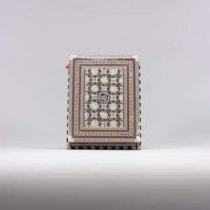 Elegant Large Sadaf Inlaid Quran Box 14 in (L) x 11 in (W) x 3 in (H)