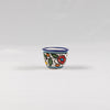 Ceramic Arabic Coffee Cup – Multicolor Floral Pattern