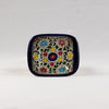 Ceramic Appetizer Bowl – Intricate Multicolor Floral Pattern