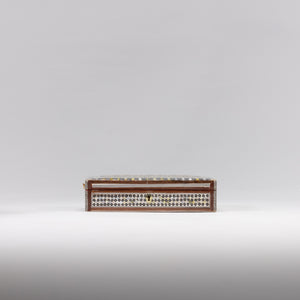 Ornate Medium Sadaf Keepsake Box with Lock 7 in (L) x 10.5 in (W) x 3 in (H)