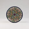 Ceramic Large Serving Dish – Intricate Multicolor Floral Pattern
