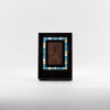 Decorative Tile Quran Box Set with Coordinated Holy Quran 11.5 in (L) x 8.5 in (W) x 3 in (H) / Light blue