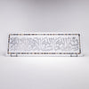 Elegant Islamic Calligraphy Wall Art Panels 15 in (L) x 47 in (W) / Style 1 / White - Silver