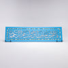 Divine Series Islamic Calligraphy Art Panels 10.5 in (L) x 40 in (W) / Style 1 / Blue - Silver