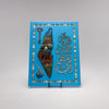 Heritage of Palestine and Key of Return Wooden Map Panel - Mahmoud Darwish Tribute 20.5 in (L) x 15 in (W) / Blue