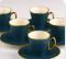 Organic Dyed Porcelain Coffee Set