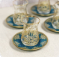 Arabic Calligraphy Tea Cup Set