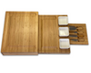 Natural Bamboo Charcuterie Board 8-Piece Set