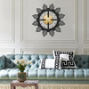 Timeless Elegance: Islamic Motif Wall Clock - WAMS014