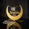 Ramadan Moon: Metallic Date Tracker Decor - WAMH125