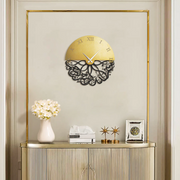 Timeless Blessing: Bismillah Roman Metal Wall Clock - WAMS013