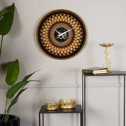 Divine Harmony: 99 Names of Allah Colorful Metal Wall Clock - WAMS020