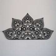 Eternal Symmetry: Islamic Mandala Metal Wall Sculpture - WAM163