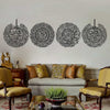 Calligraphic Grace: The Four Quls Metal Wall Art Collection - WAM098