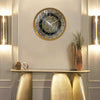Spiritual Timekeeper: Surah Ikhlas Illuminated Metal Wall Clock - WAMS012